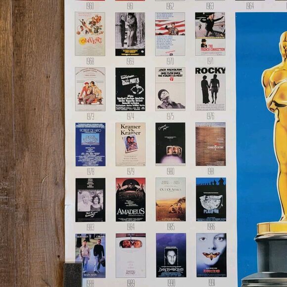 Vintage Academy Awards BEST PICTURE 1942-1991 United Artist Movie Promo Poster - Picture 5 of 10